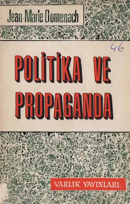 Politika ve Propaganda — Jean-Marie Domenach