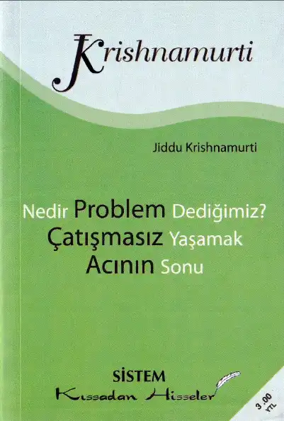 Problem — Jiddu Krishnamurti