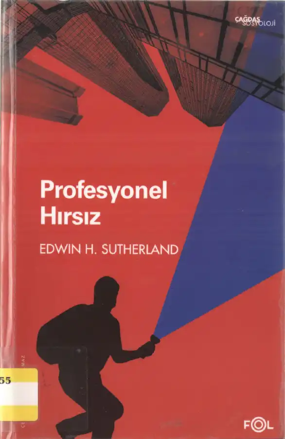 Profesyonel Hırsız — Edwin H. Sutherland