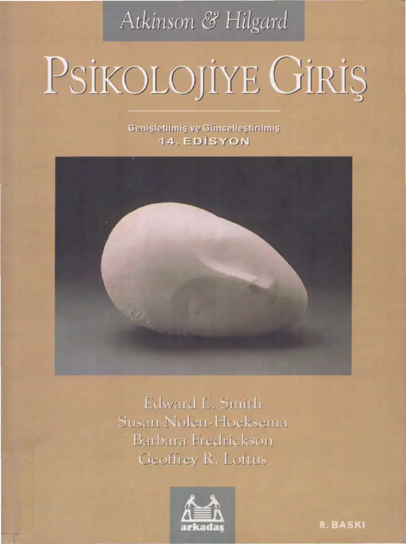 Psikolojiye Giriş — Atkinson ve Hilgard