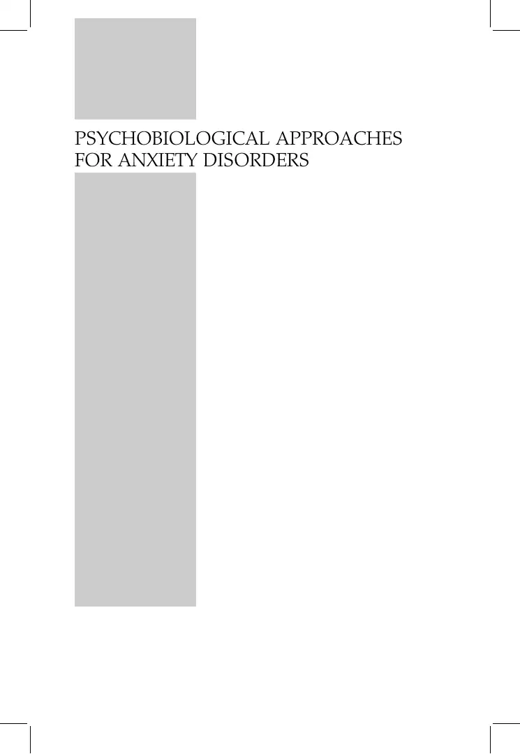 Psychobiological Approaches for Anxiety Disorders: Treatment Combination Strategies — Gregoris Simos, Stefan G. Hofmann