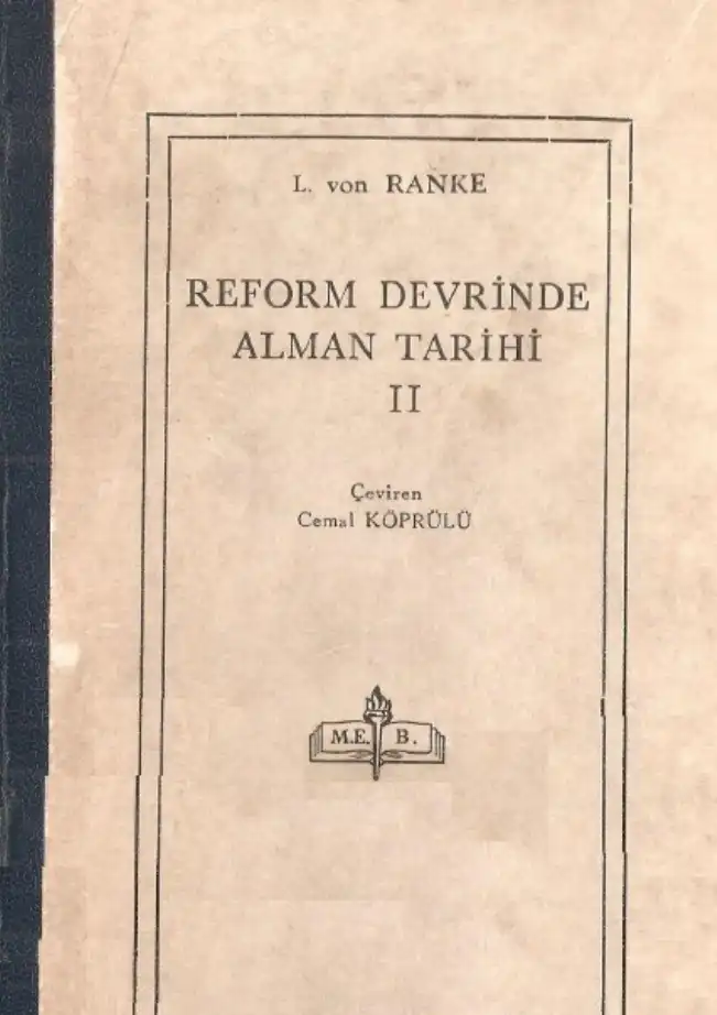 Reform Devrinde Alman Tarihi II — Leopold von Ranke