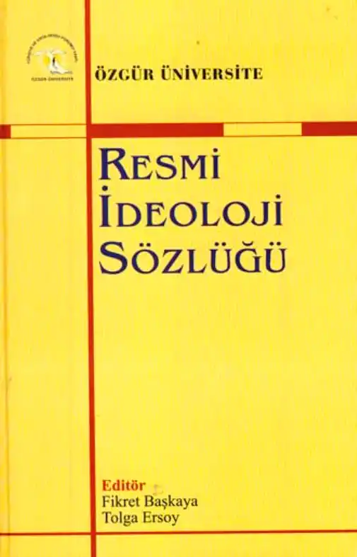 Resmi İdeoloji Sözlüğü — Fikret Başkaya