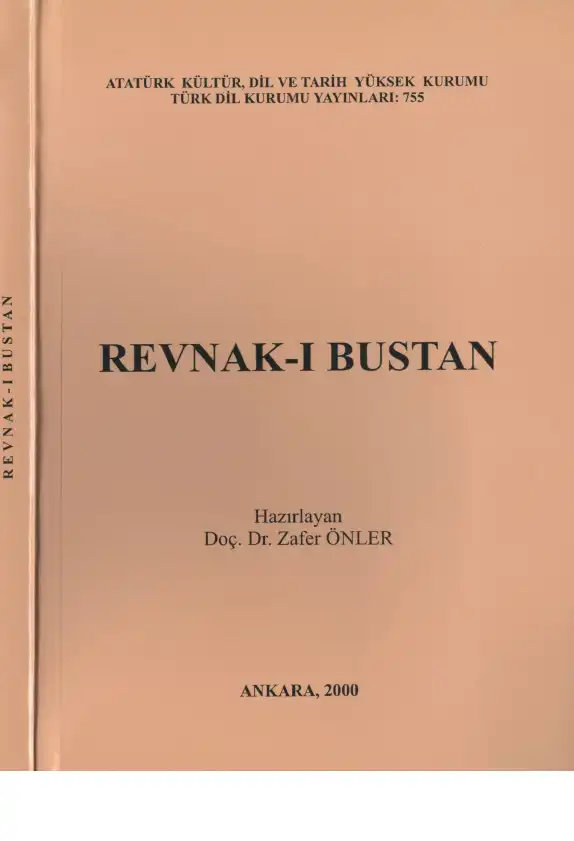 Revnak-ı Bustan — Zafer Önler