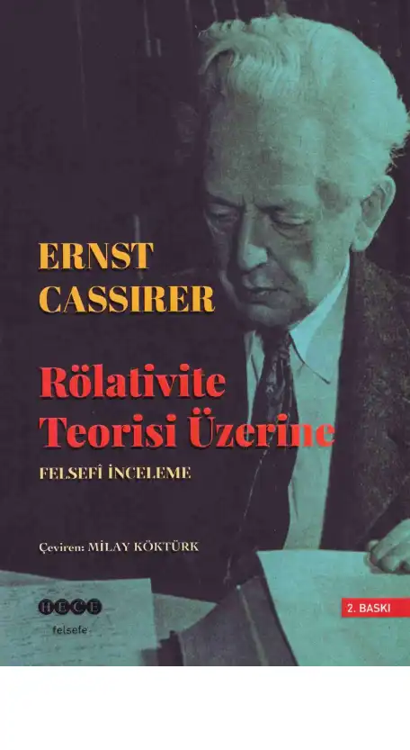 Rölativite Teorisi Üzerine Felsefi İnceleme — Ernst Cassirer