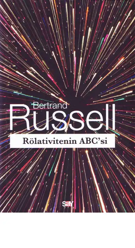 Rölativitenin ABC'si — Bertrand Russell