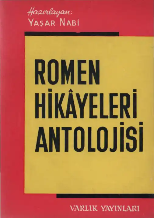 Romen Hikayeleri Antolojisi — Yaşar Nabi