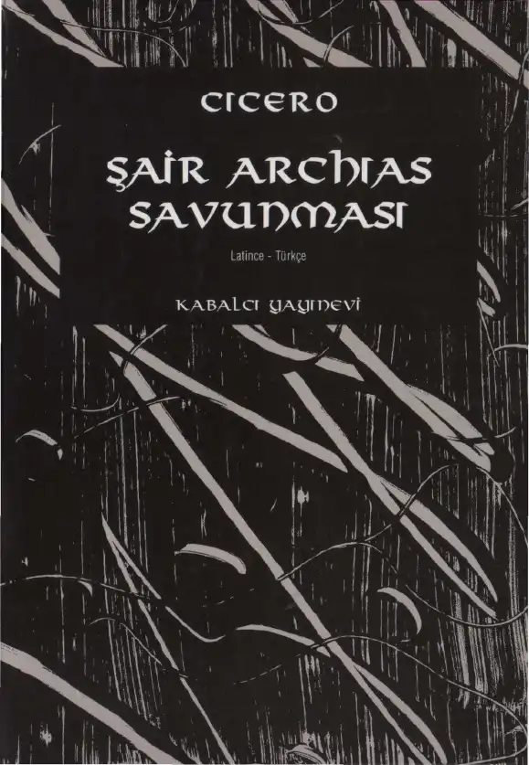 Şair Archias Savunması — Marcus Tullius Cicero