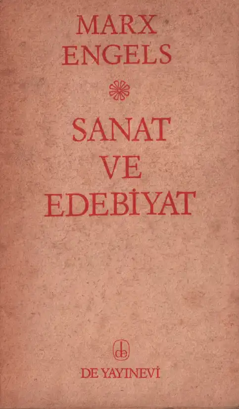 Sanat ve Edebiyat — Karl Marx, Friedrich Engels