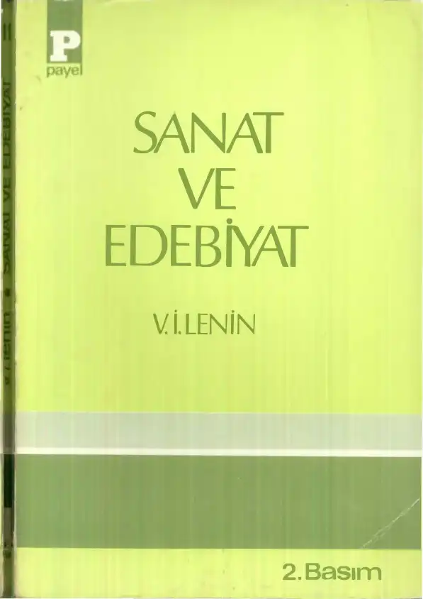 Sanat ve Edebiyat — V. İ. Lenin