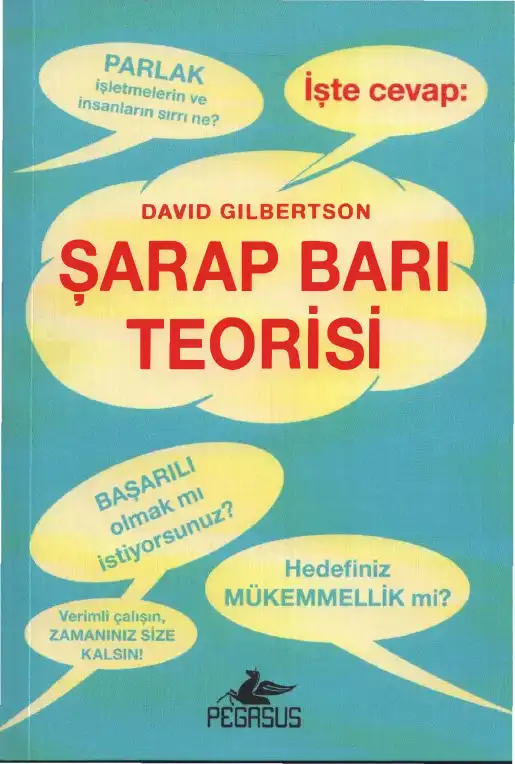 Şarap Barı Teorisi — David Gilbertson