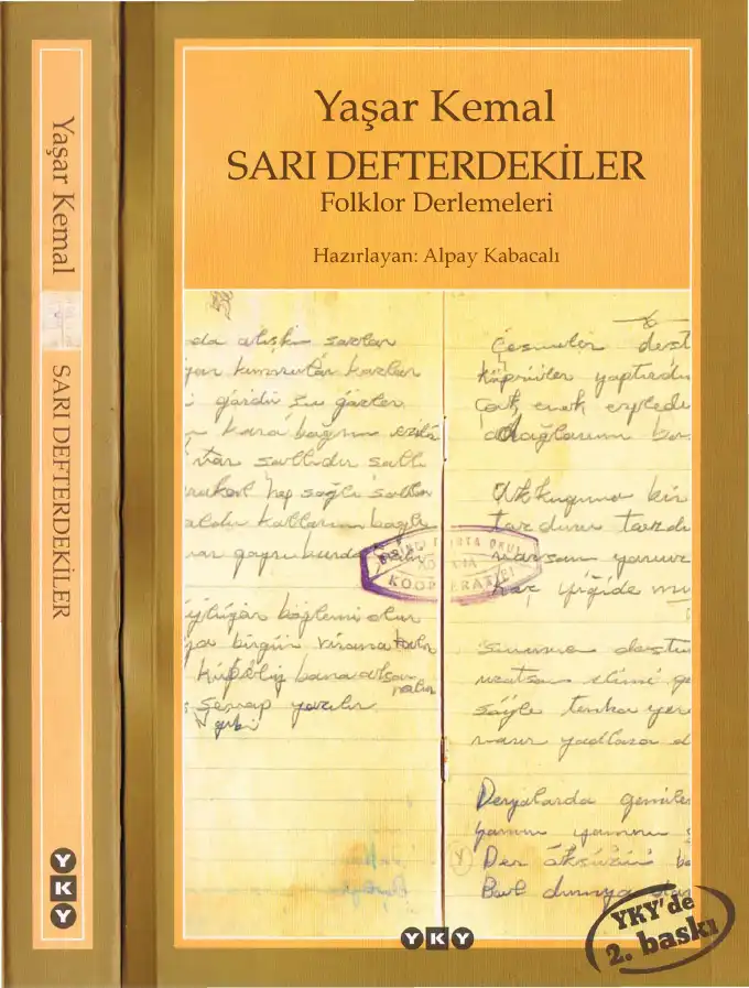 Sarı Defterdekiler: Folklor Derlemeleri — Sabahattin Eyuboğlu, Yaşar Kemal