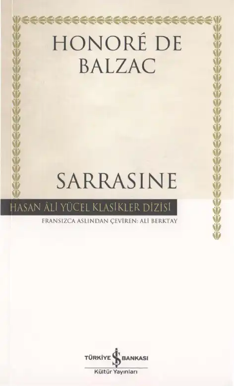 Sarrasine — Honore de Balzac