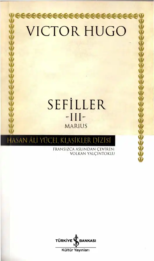 Sefiller 3: Marius — Victor Hugo