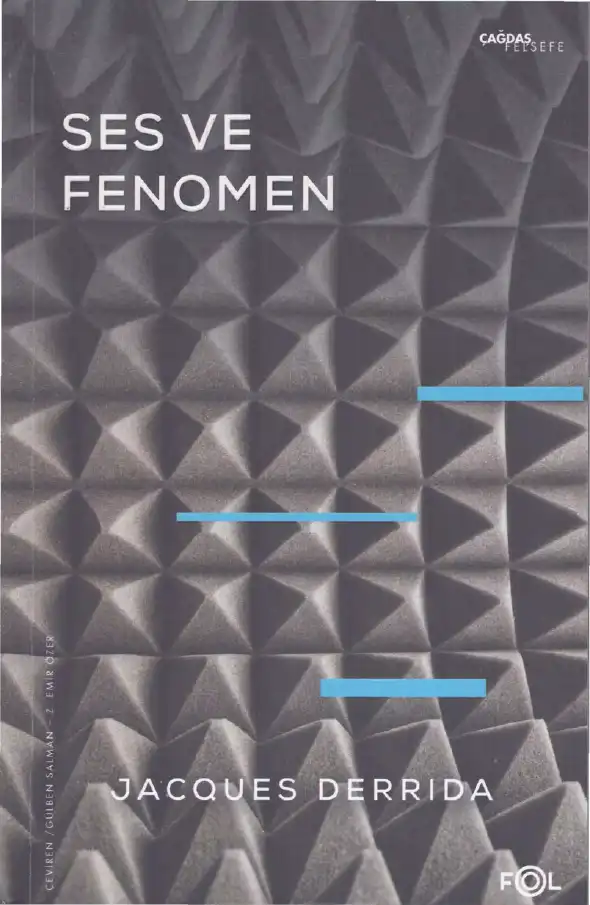 Ses ve Fenomen — Jacques Derrida