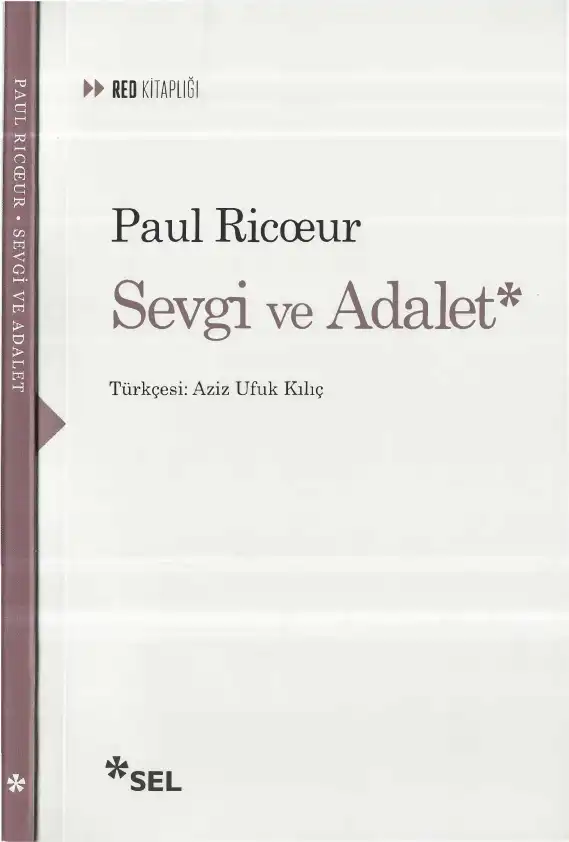 Sevgi ve Adalet — Paul Ricoeur
