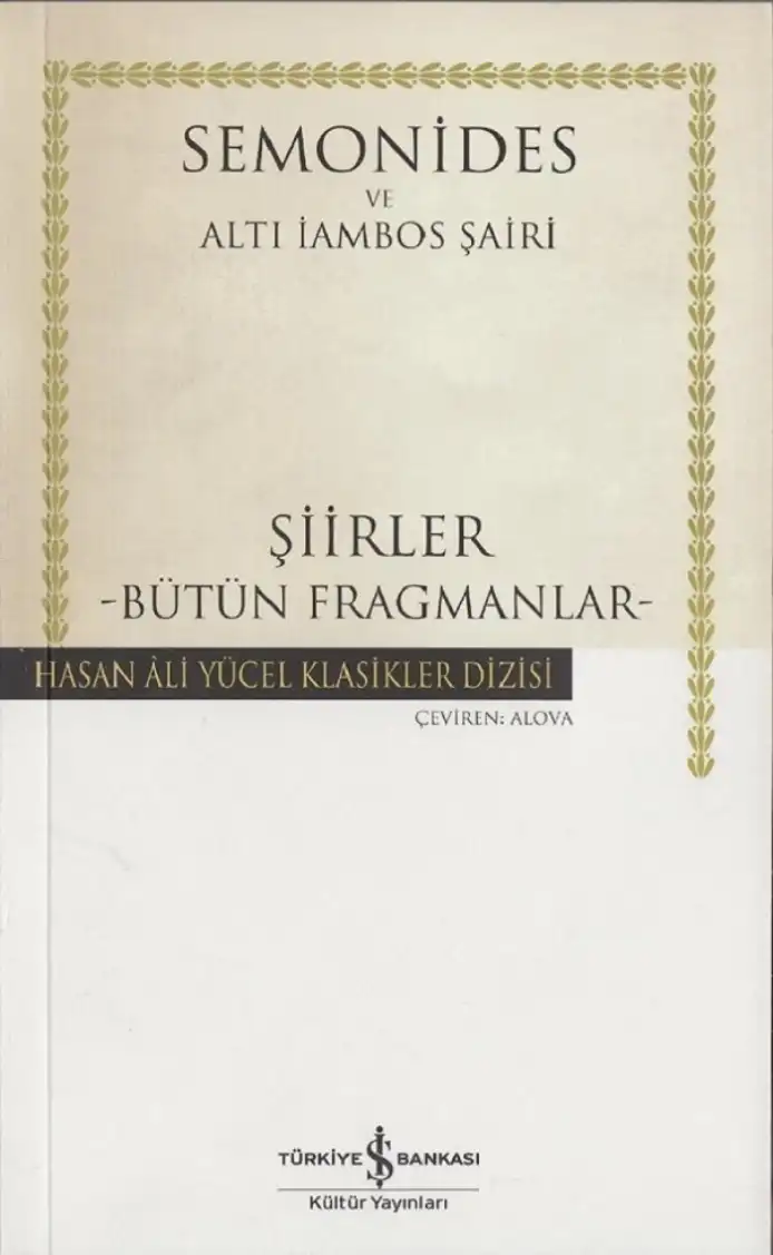 Şiirler - Bütün Fragmanlar — Semonides