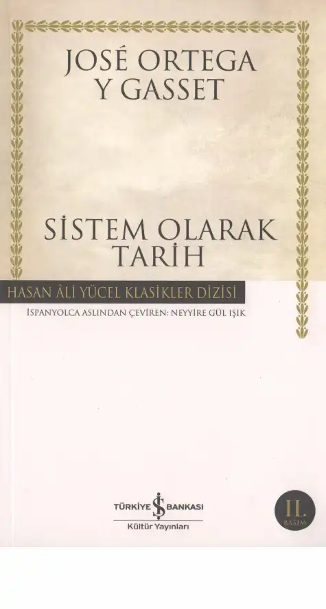 Sistem Olarak Tarih — Jose Ortega Y Gasset