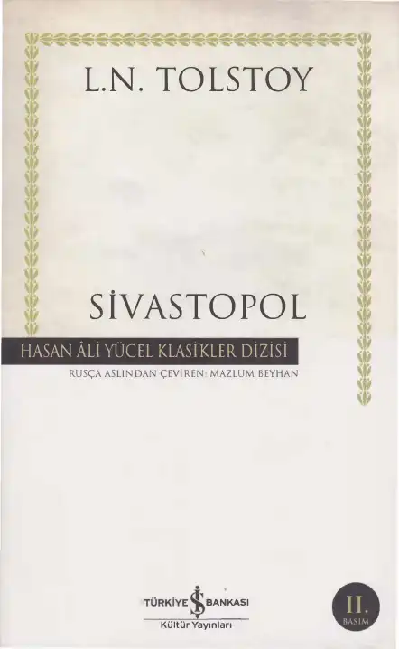 Sivastopol — Lev Tolstoy