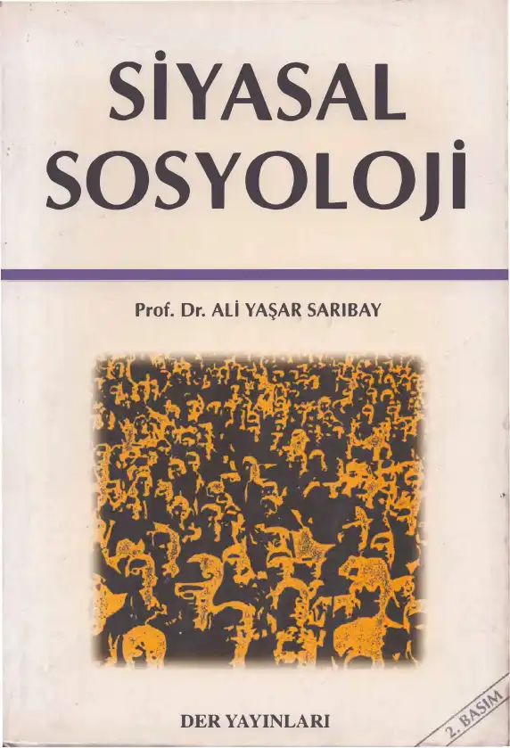 Siyasal Sosyoloji — Ali Yaşar Sarıbay