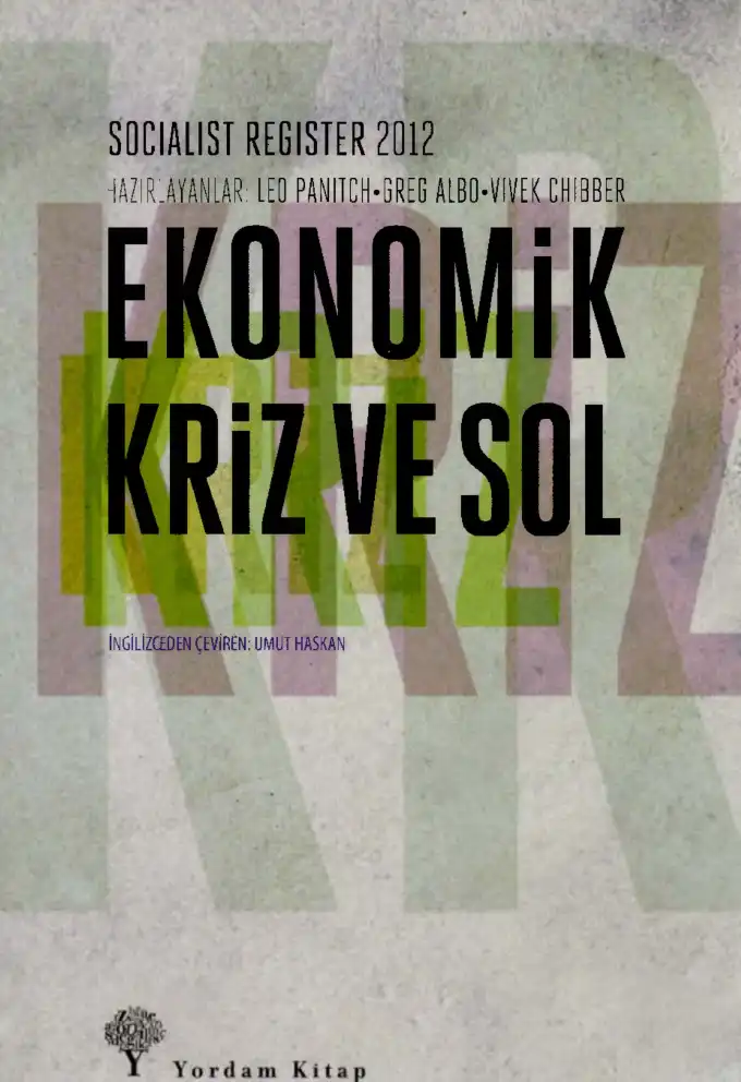 Socialist Register - Ekonomik Kriz ve Sol — Yordam