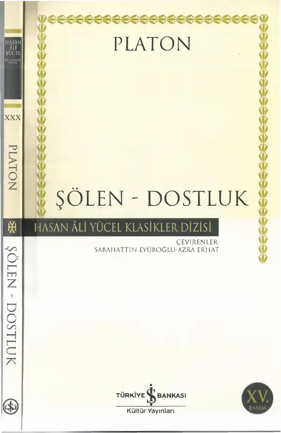 Şölen - Dostluk — Platon (Eflatun)