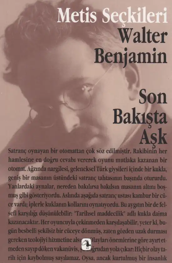Son Bakışta Aşk — Walter Benjamin