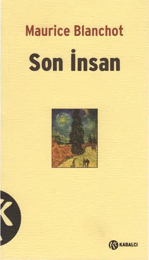 Son İnsan — Maurice Blanchot