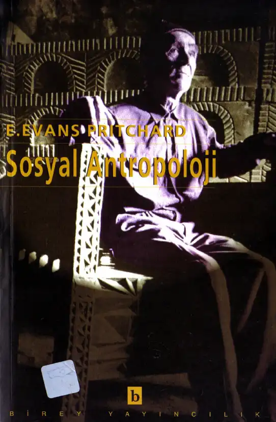 Sosyal Antropoloji — E. E. Evans Pritchard