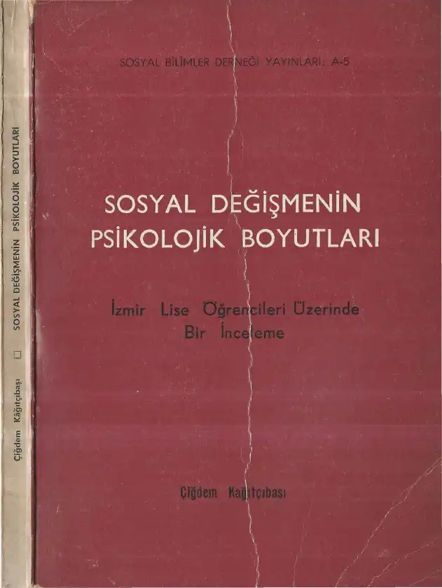 Sosyal Değişmenin Psikolojik Boyutları — Çiğdem Kağıtçıbaşı