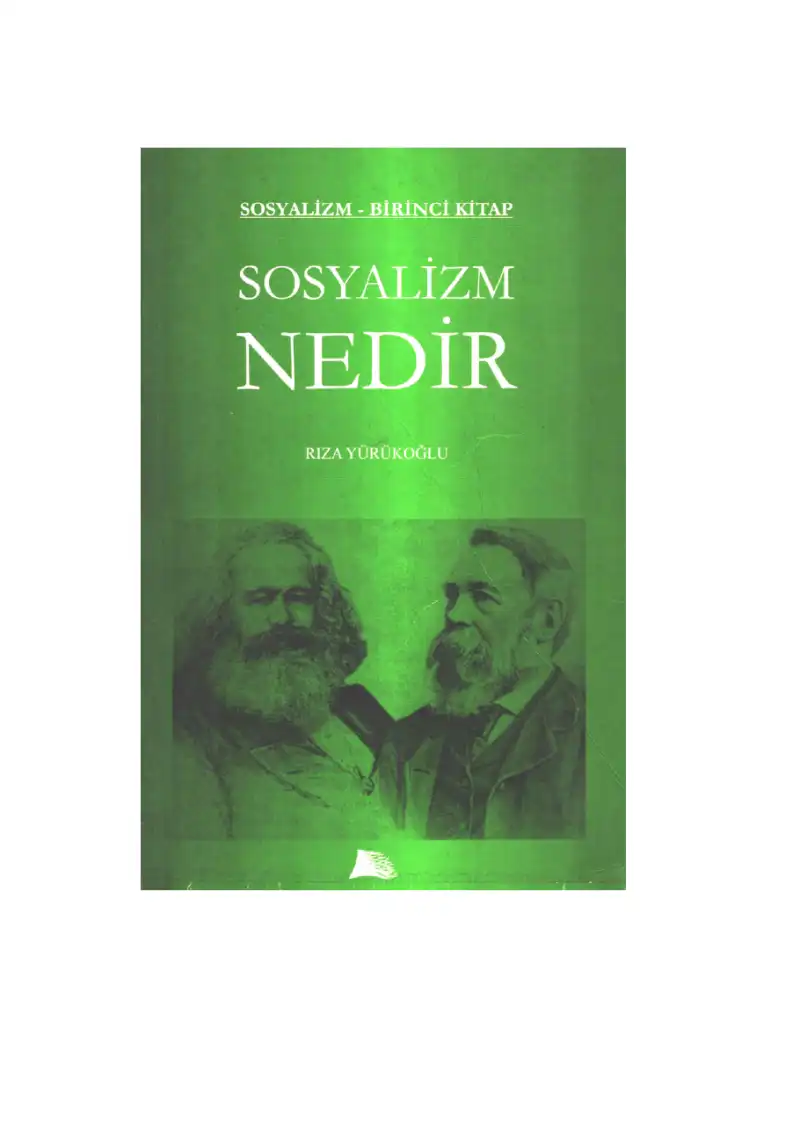 Sosyalizm - Birinci Kitap: Sosyalizm Nedir — Rıza Yürükoğlu