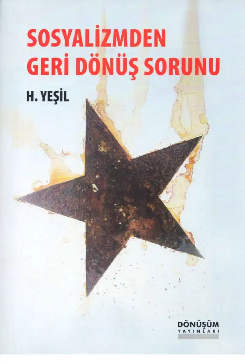 Sosyalizmde Geri Dönüş Sorunu — H. Yeşil