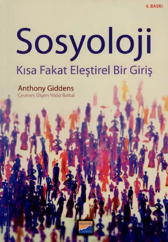 Sosyoloji Kısa Fakat Eleştirel Bir Giriş — Anthony Giddens
