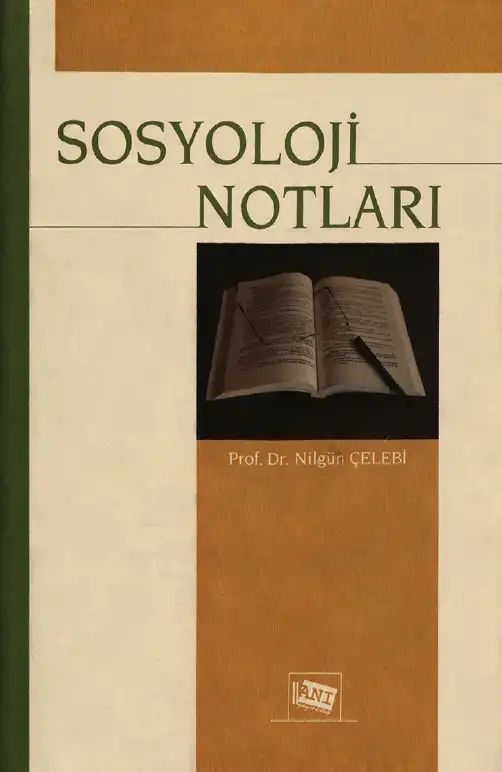 Sosyoloji Notları — Nilgün Çelebi