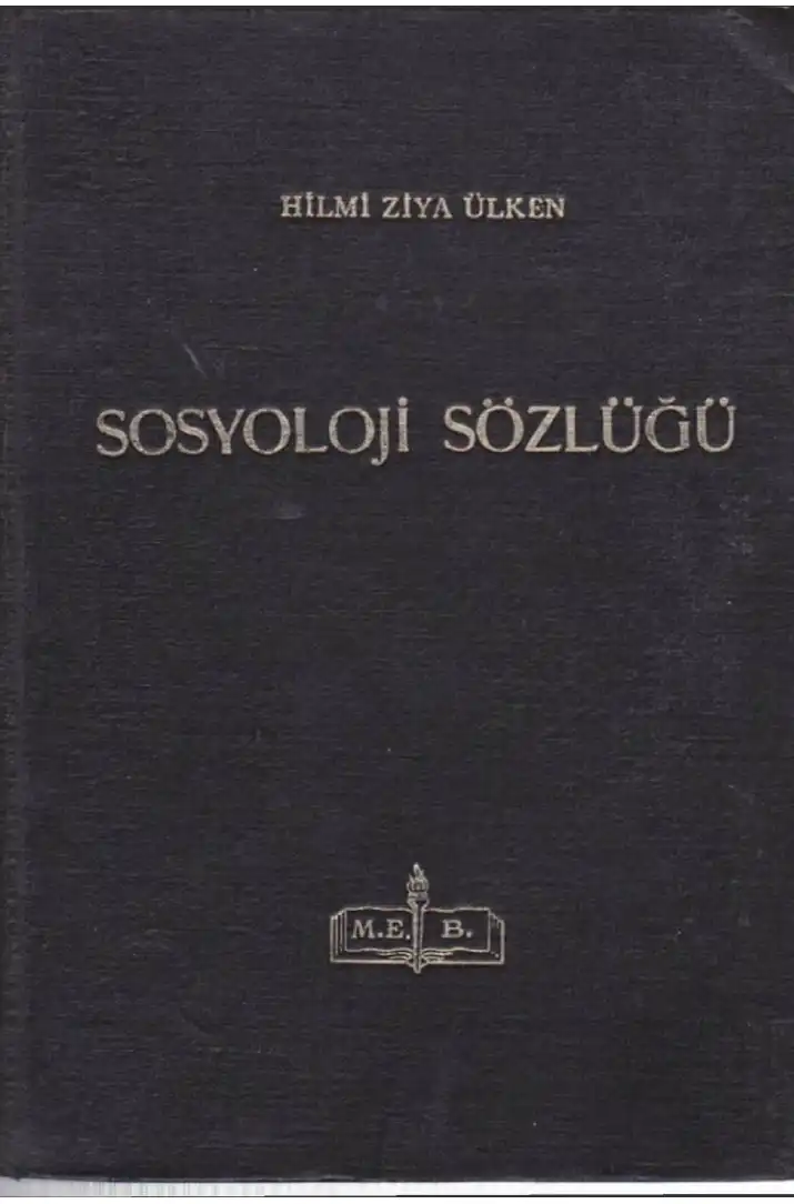 Sosyoloji Sözlüğü — Hilmi Ziya Ülken