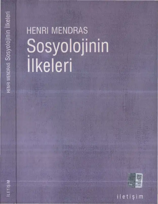Sosyolojinin İlkeleri — Henri Mendras