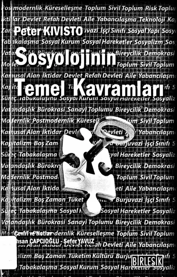 Sosyolojinin Temel Kavramları — Peter Kivisto