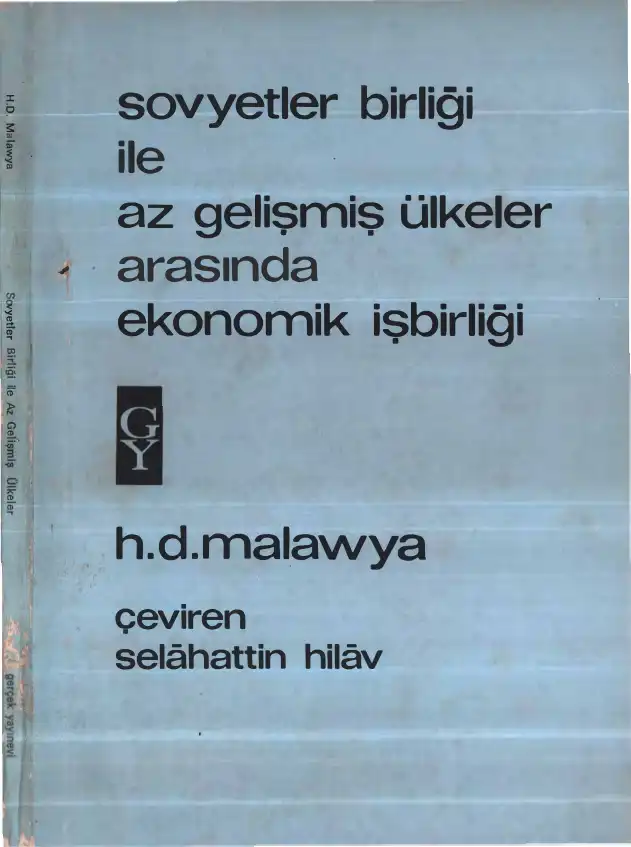 Sovyetler Birliği ile Az Gelişmiş Ülkeler Arasında Ekonomik İşbirliği — H. D. Malawya