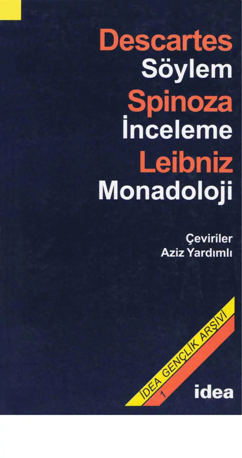 Söylem, İnceleme, Monadoloji — Descartes, Spinoza, Leibniz