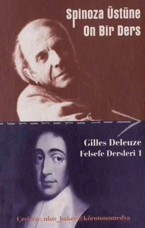Spinoza Üstüne 11 Ders — Gilles Deleuze