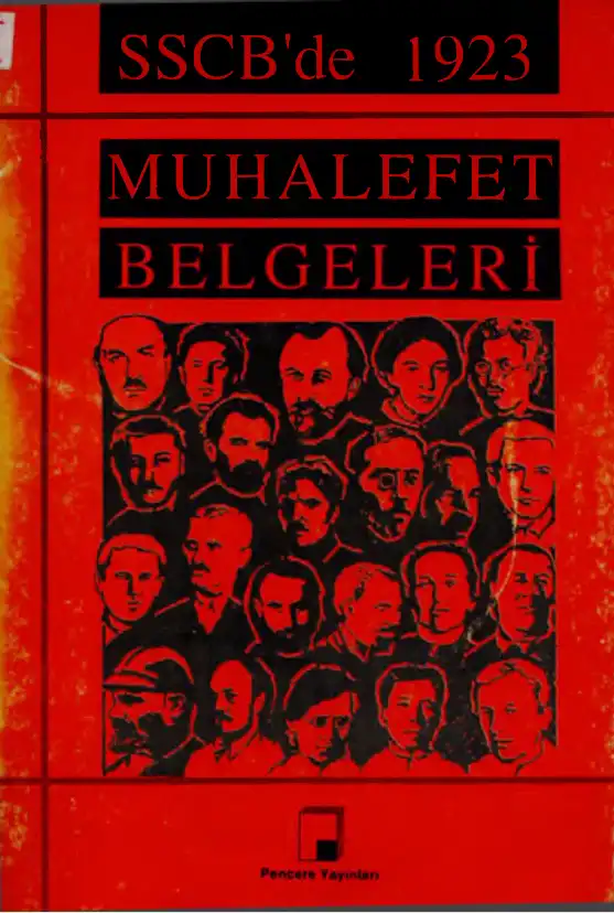 SSCB'de 1923 Muhalefet Belgeleri — Bilinmiyor