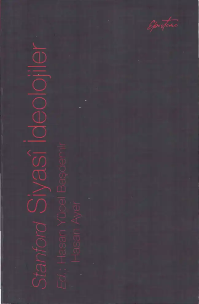 Stanford Siyasi İdeolojiler — Hasan Yücel Başdemir & Hasan Ayer