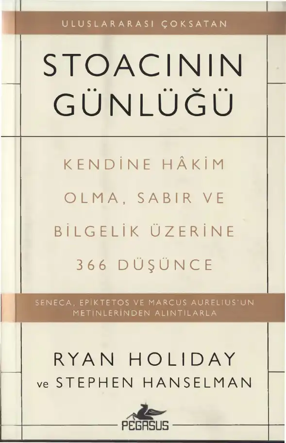 Stoacının Günlüğü — Ryan Holiday, Stephen Hanselman