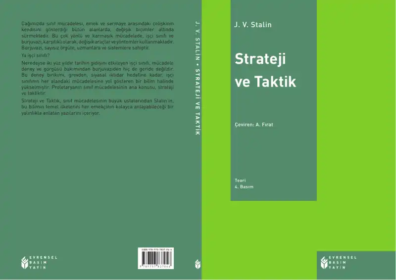 Strateji ve Taktik — V. İ. Lenin ve J. V. Stalin