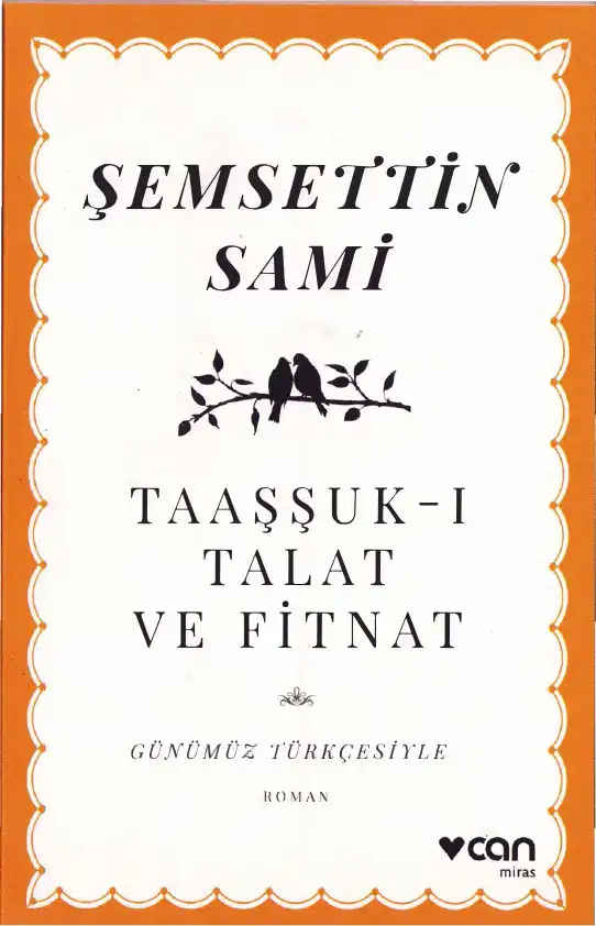 Taaşşuk-ı Talat ve Fitnat — Şemsettin Sami