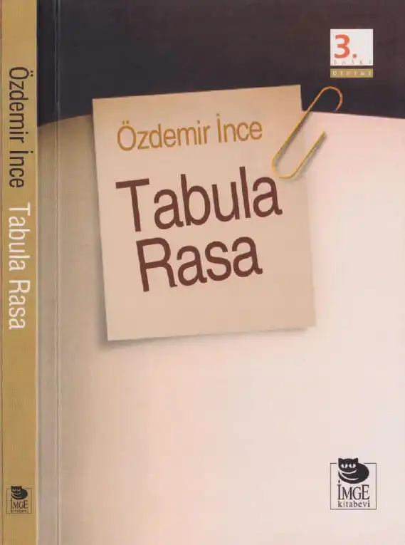 Tabula Rasa İmge — Özdemir İnce
