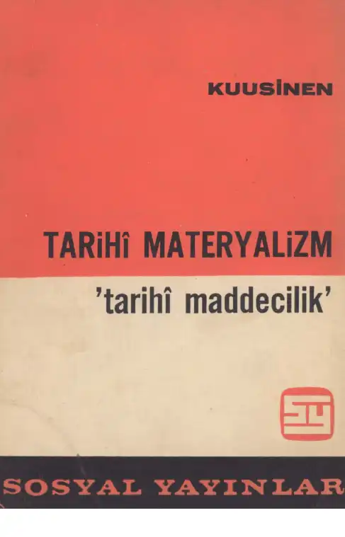 Tarihi Materyalizm — Otto Kuusinen
