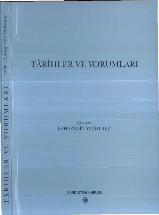 Tarihler ve Yorumları — Bahaeddin Yediyıldız