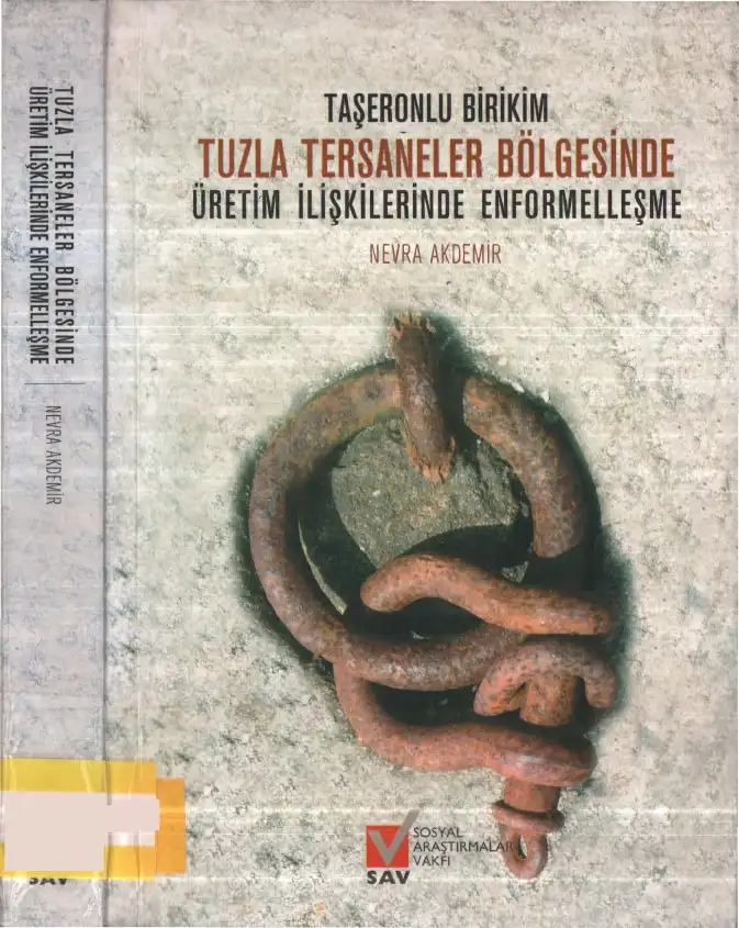 Taşeronlu Birikim: Tuzla Tersaneler Bölgesinde Üretim İlişkilerinde Enformelleşme — Nevra Akdemir