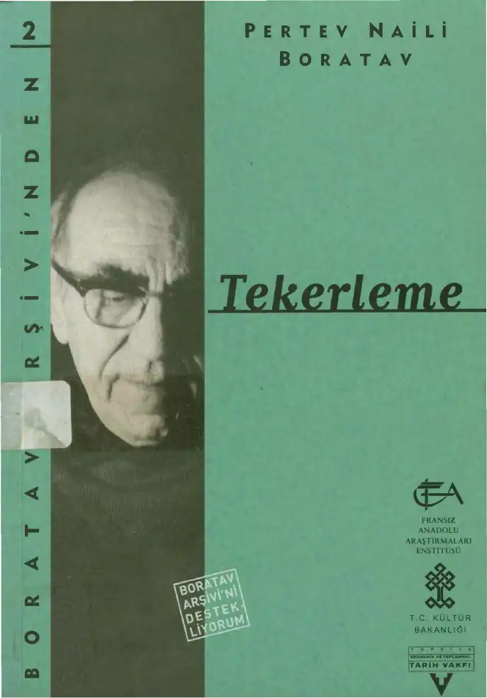 Tekerleme — Abdülbaki Gölpınarlı, Pertev Naili Boratav